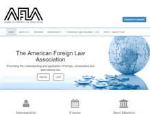 Tablet Screenshot of afla-law.org